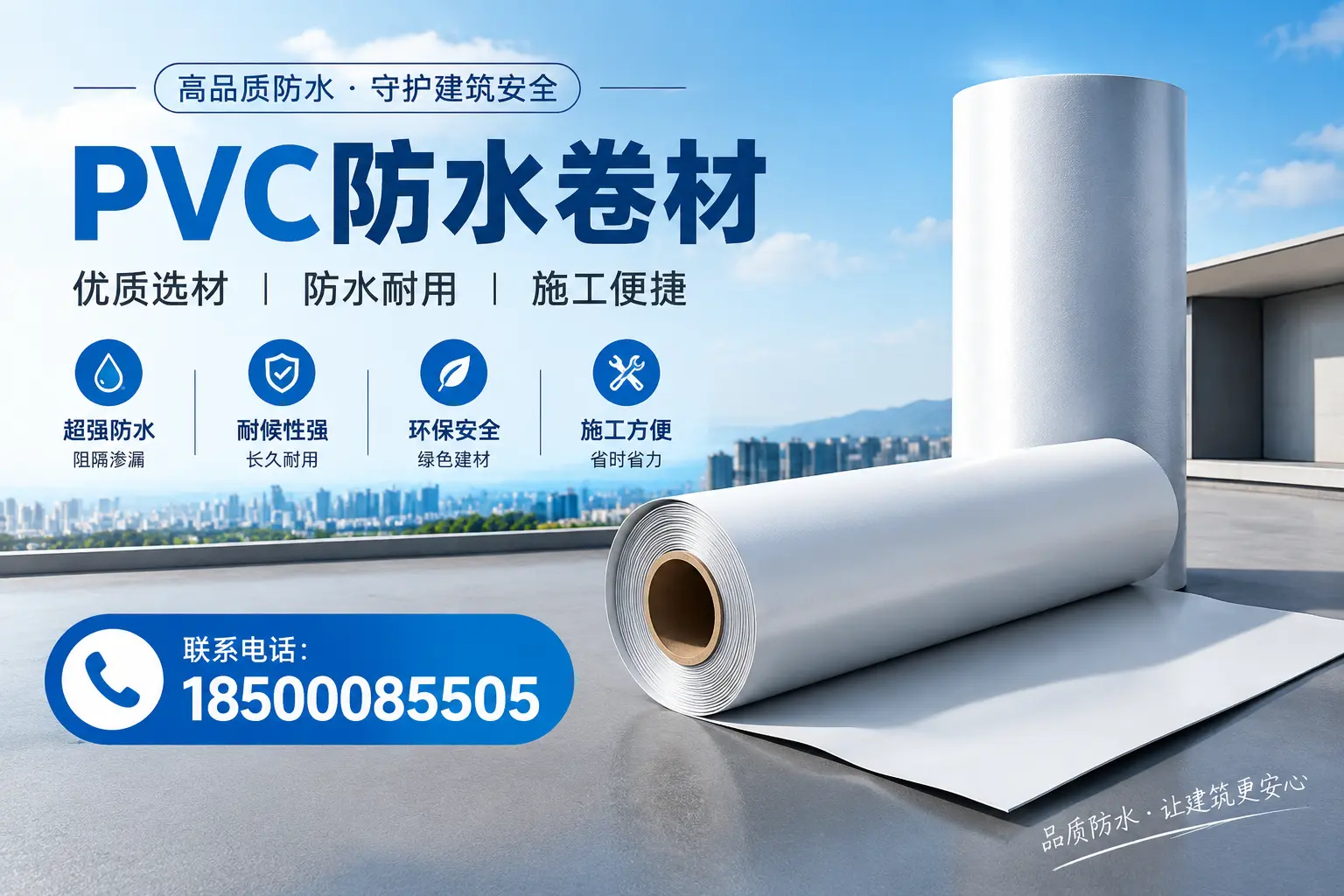 如何评估PVC防水卷材的性价比?郴州消费者必读